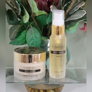 NWT SEALED! DR JEANETTE GRAFF 2PC COLLOGEN CREAM AND SERUM 👀 $89 Value